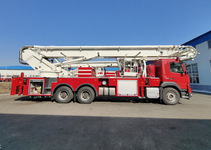 6×4 Euro 6 Emission Aerial Work Platform Fire Vehicle with 22m Aerial Ladder