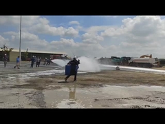 29 टन 6x6 ड्राइव एआरएफएफ हवाई अड्डा विमान फायर ट्रक फोल्डेबल बचाव बूम के साथ