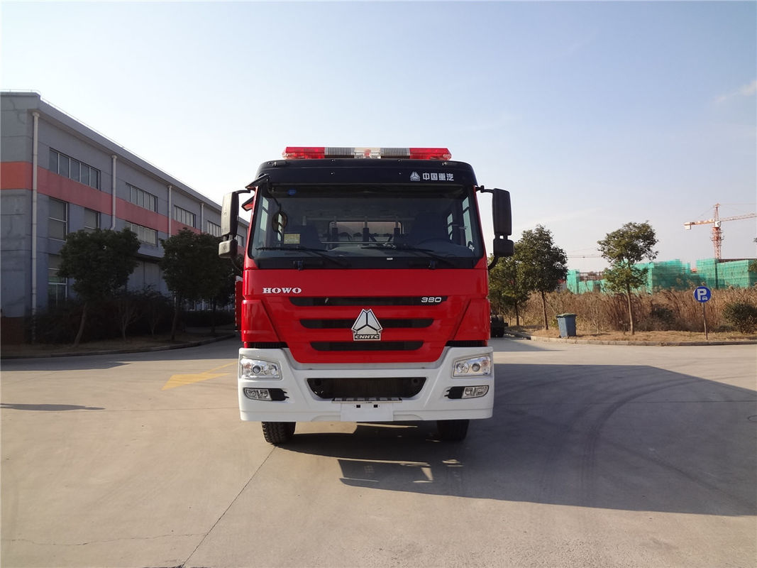 6x4 Foam Fire Truck With 16000kg Water Foam Tender For Fire Brigades
