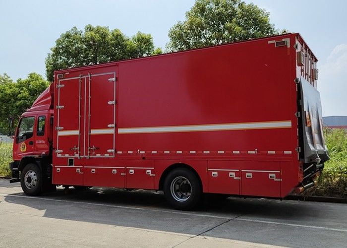 18T 6 Seats 4500mm Wheelbase Fire Equipment Truck