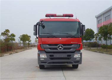 बेंज चेसिस 265KW कमर्शियल फायर ट्रक 6x4 वाटर फोम टैंकर फायर ट्रक