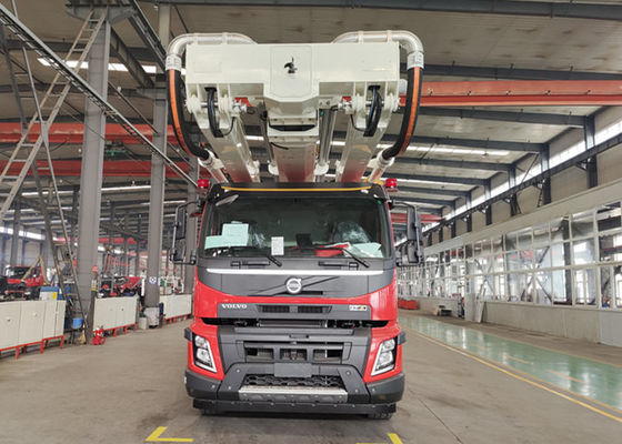 Mercedes Benz 20MPa Hydraulic Water Tower Fire Truck with 32m Telescopic Crane