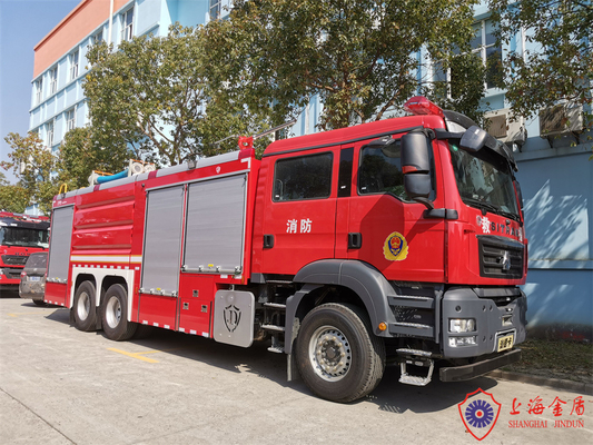 12 Ton Tanker Fire Fighting Vehicles Combined With Water Foam and Dry Powder